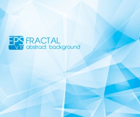 Fractal abstract background vector 04