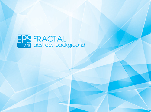 Fractal abstract background vector 04