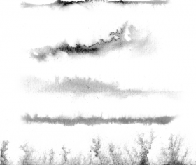 Vinage Wall Border Photoshop Brushes