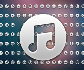 Small fine System icons psd