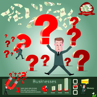 Business money infographics vector 02