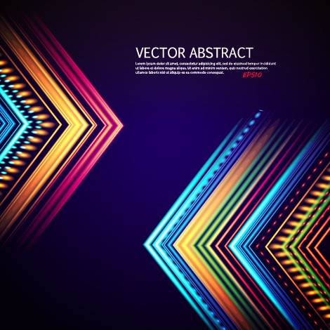 Vector abstract colorful background 05