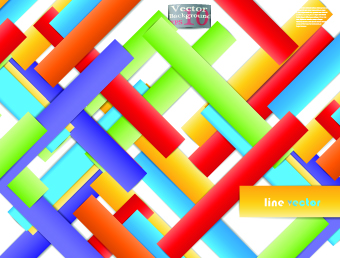 Lines vector background set 02