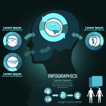 Infographic medical creative vector 03