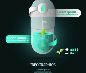 Infographic medical creative vector 04