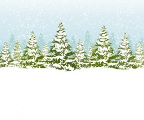 2014 Winter vector background 03
