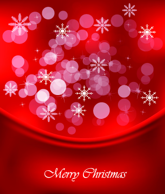 Shiny 2014 Christmas Snowflake background Vector 01