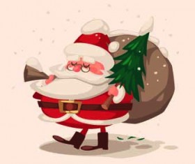 2014 Christmas vintage objects vector 07