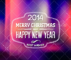 2014 Merry Christmas frames background vector 01