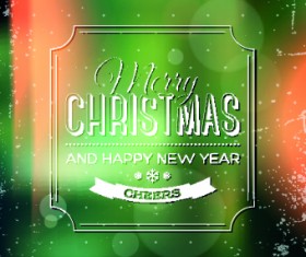 2014 Merry Christmas frames background vector 03