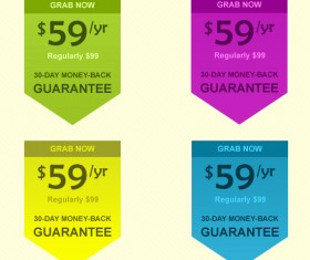 Sale price tags psd