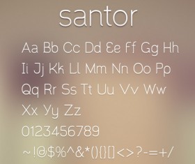 Cute free fonts set