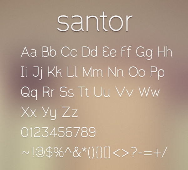 Cute free fonts set