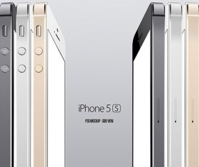 Iphone 5 side face model