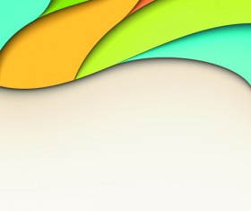 Abstract fashion backgrounds vector set 06