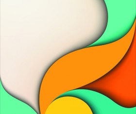 Abstract fashion backgrounds vector set 07