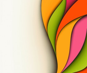 Abstract fashion backgrounds vector set 09