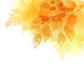 Autumn Golden yellow background vector 04