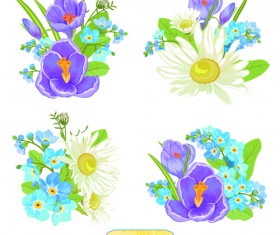 Beautiful flower vector graphic