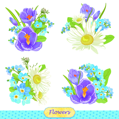 Beautiful flower vector graphic