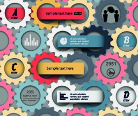 Business Infographic creative design 608