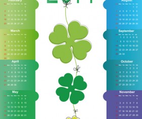 Calendar 2014 vector huge collection 62