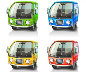 Cartoon Car Cute vector graphics set 06