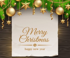 Christmas Message text background vector 01