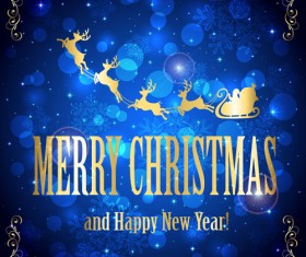 Christmas Reindeer Decorations background 02