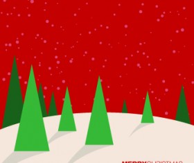 2014 Christmas paper cut backgrounds vector 02