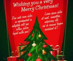 Christmas New Year vector backgrounds 05