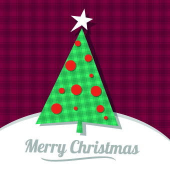 2014 Christmas paper cut backgrounds vector 05