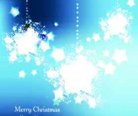 Christmas grunge star vector background 01