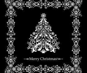 2014 Christmas ornate elements vector 03