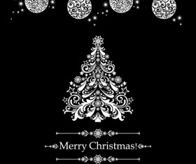 2014 Christmas ornate elements vector 04