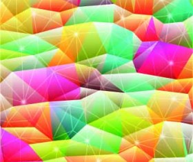 Shiny Colorful shapes background vector 02