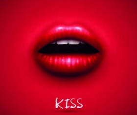 Creative mouth vector backgrounds