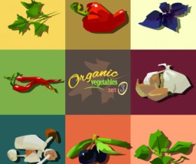 Different Food Objects Vector 02