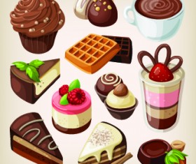 Different Food elements set 05