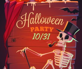 Halloween creative background vector 03