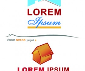 Creative House vector logos 02