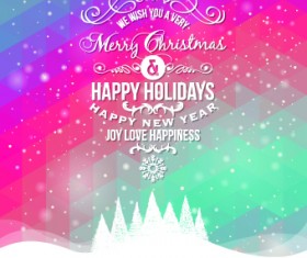 Merry Christmas and happy holiday background