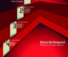 Modern number background vector 01