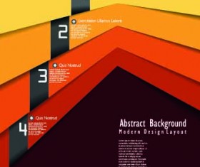 Modern number background vector 03