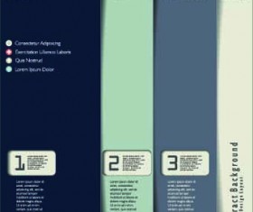 Modern number background vector 05