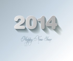 New Year 2014 Creative vector graphics 05