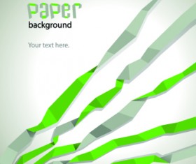 Color paper ribbon background graphic 01