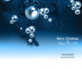 Shiny Christmas Holiday background vectors 03