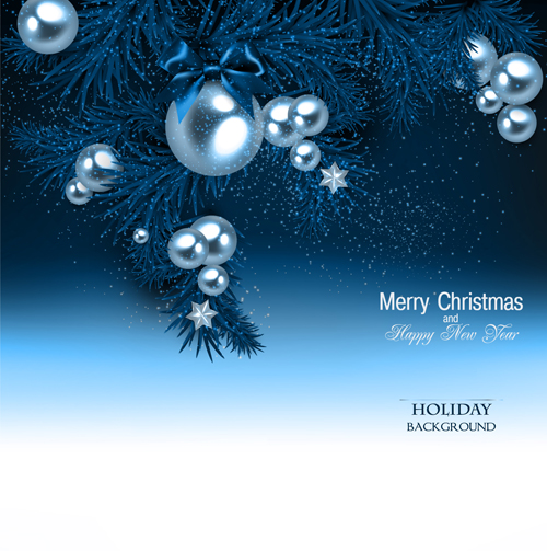 Shiny Christmas Holiday background vectors 03