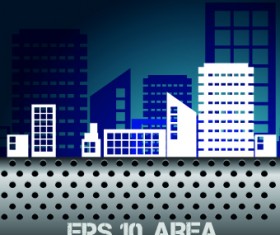 Vector set of Urban design background 05